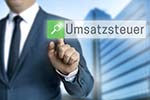 Banner mit Umsatzsteuer