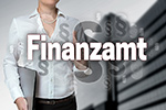Schriftzug Finanzamt
