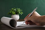 Stift und Block