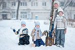 Kinder im Schnee
